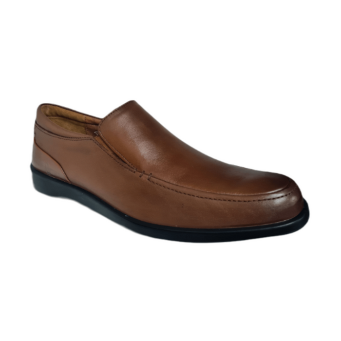 Hush Puppies Hpm00754 Mens Vitrus Mocc Toe Slip On Tan