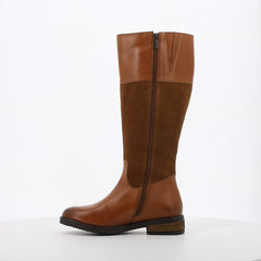 Hush Puppies Ladies Kitty II Suede Boots In Tan