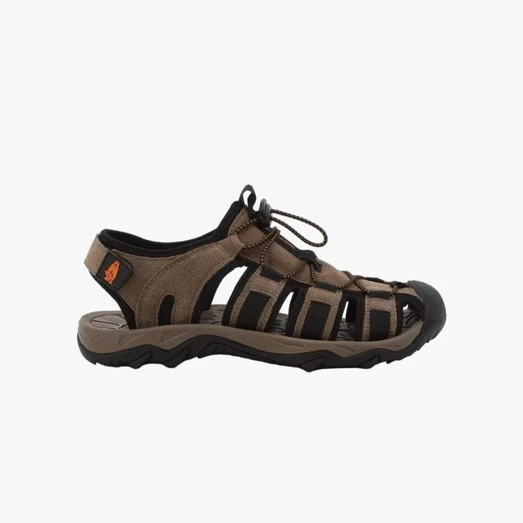 Hush Puppies Porting Suede Mesh In Taupe