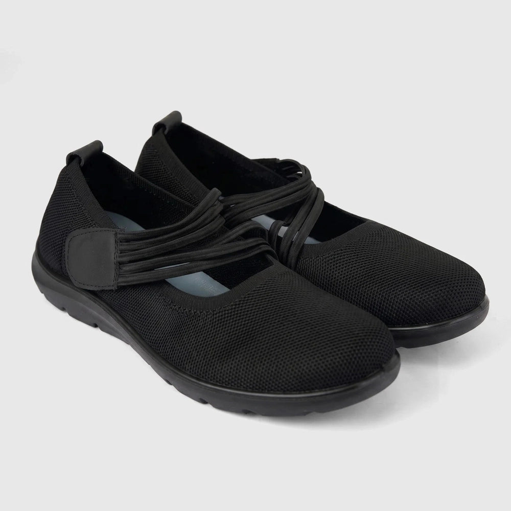 Hush Puppies Soft Style Bartan Shoes In Black