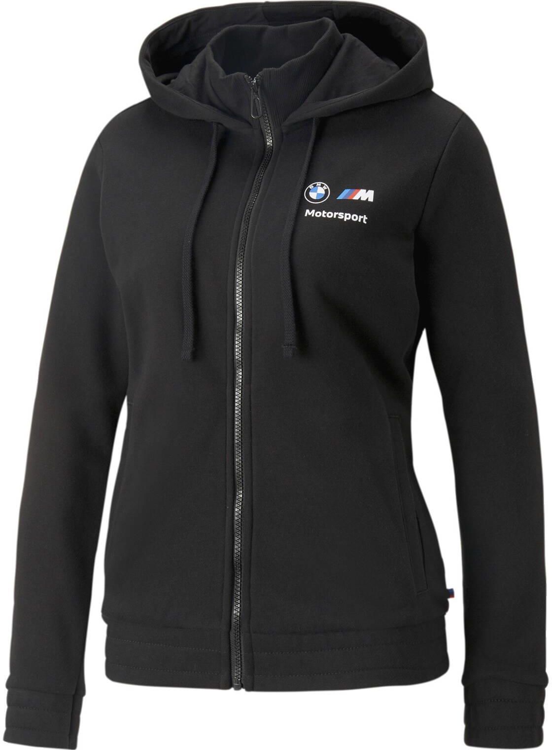Puma Womans BMW MMS HDD Sweat Jacket In Black