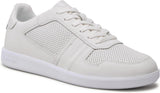 Calvin Klein Mens Low Top Lace Up In White