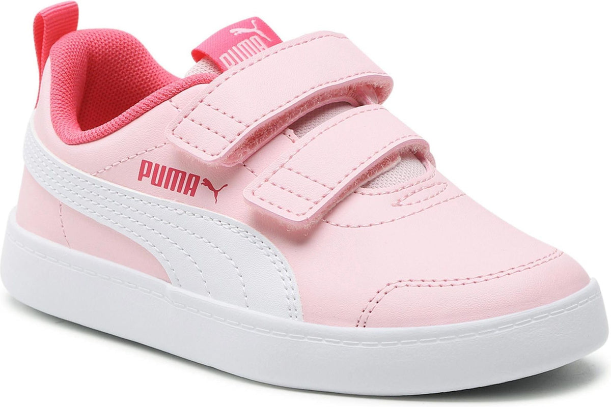 Puma Courtflex V2 V PS Shoes In Almond Blossom