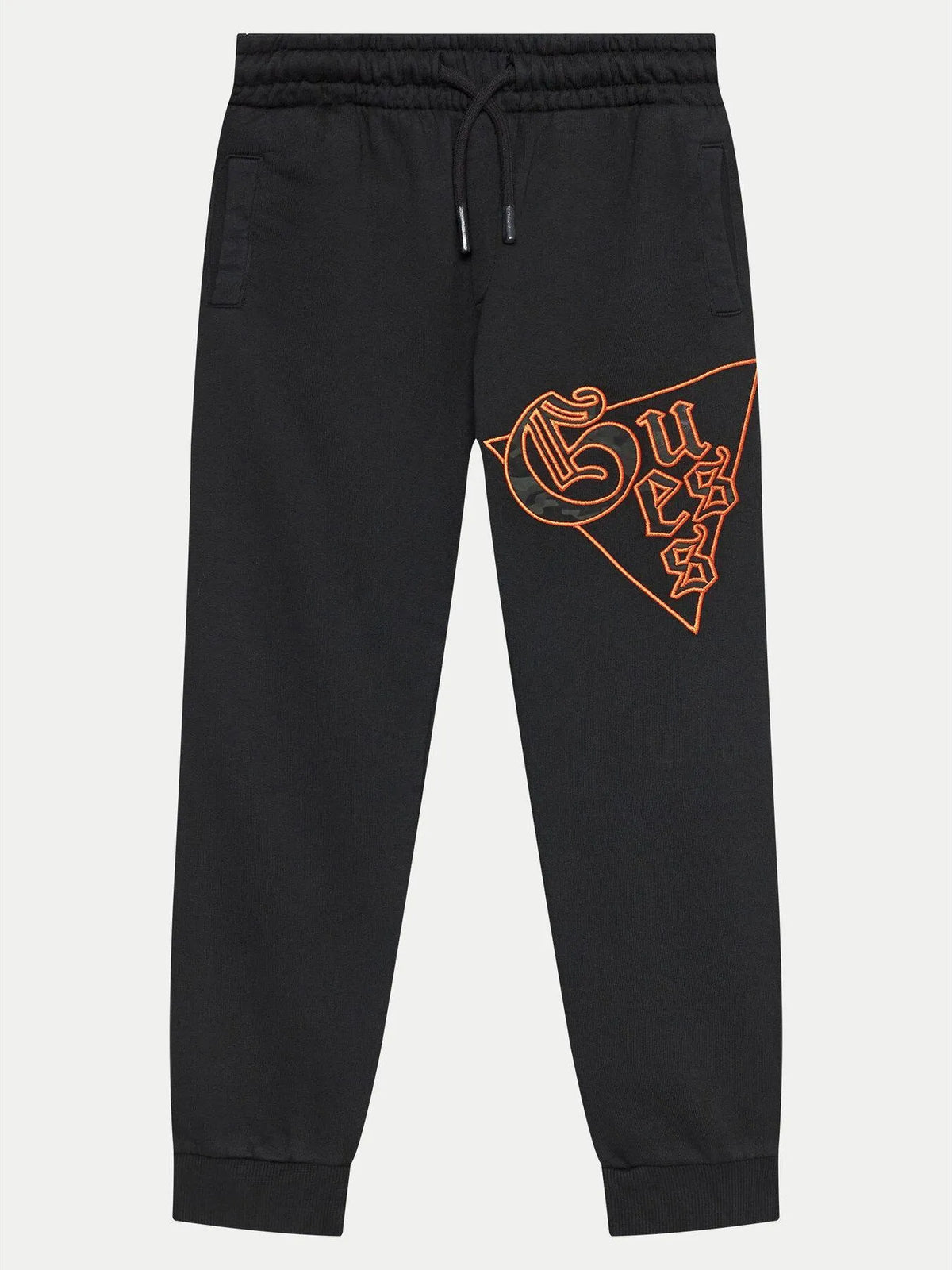 Guess Kids Black Gmt Dye Active Pants