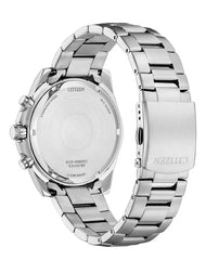Citizen Mens Quarts Watch In Silver