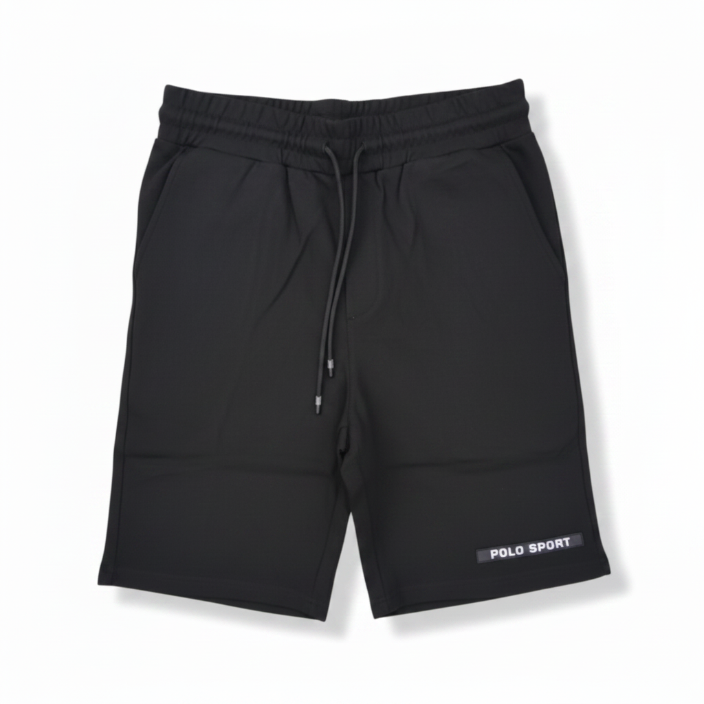 Polo Mens Sport Tech Fleece Sweat Shorts In Black