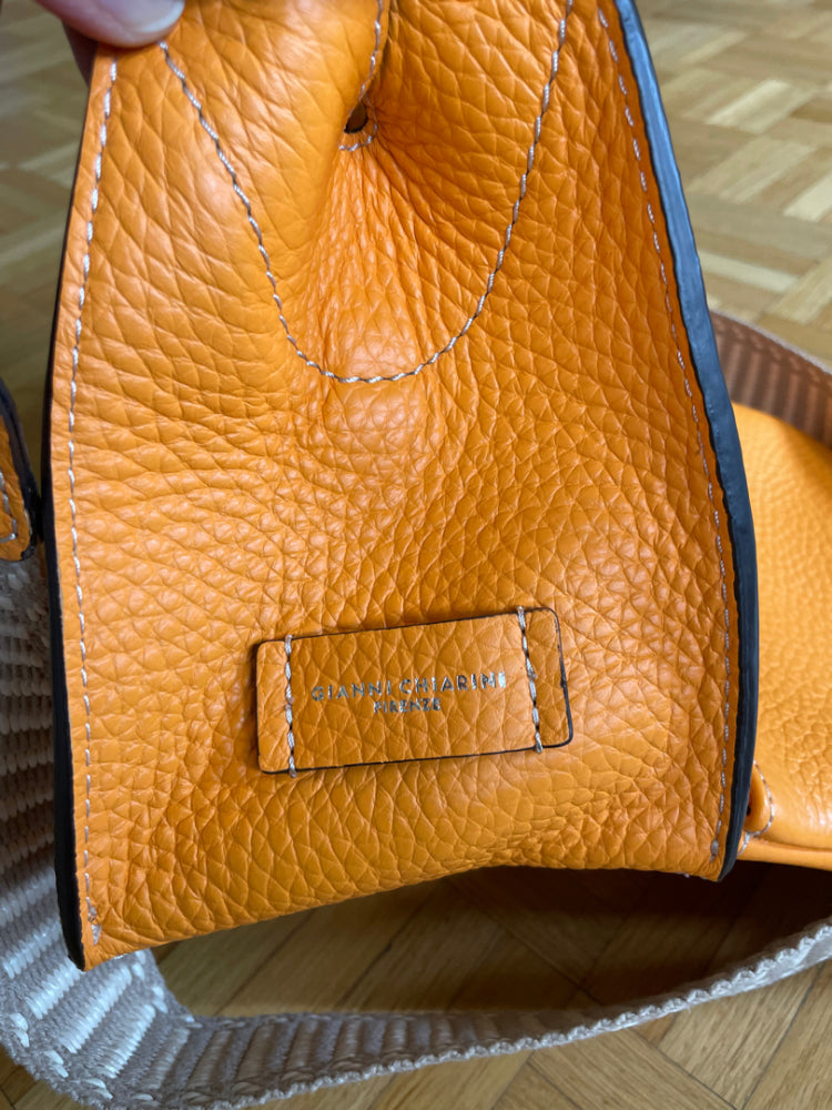 Gianni Chiarini 0565 Leather Bag Orange