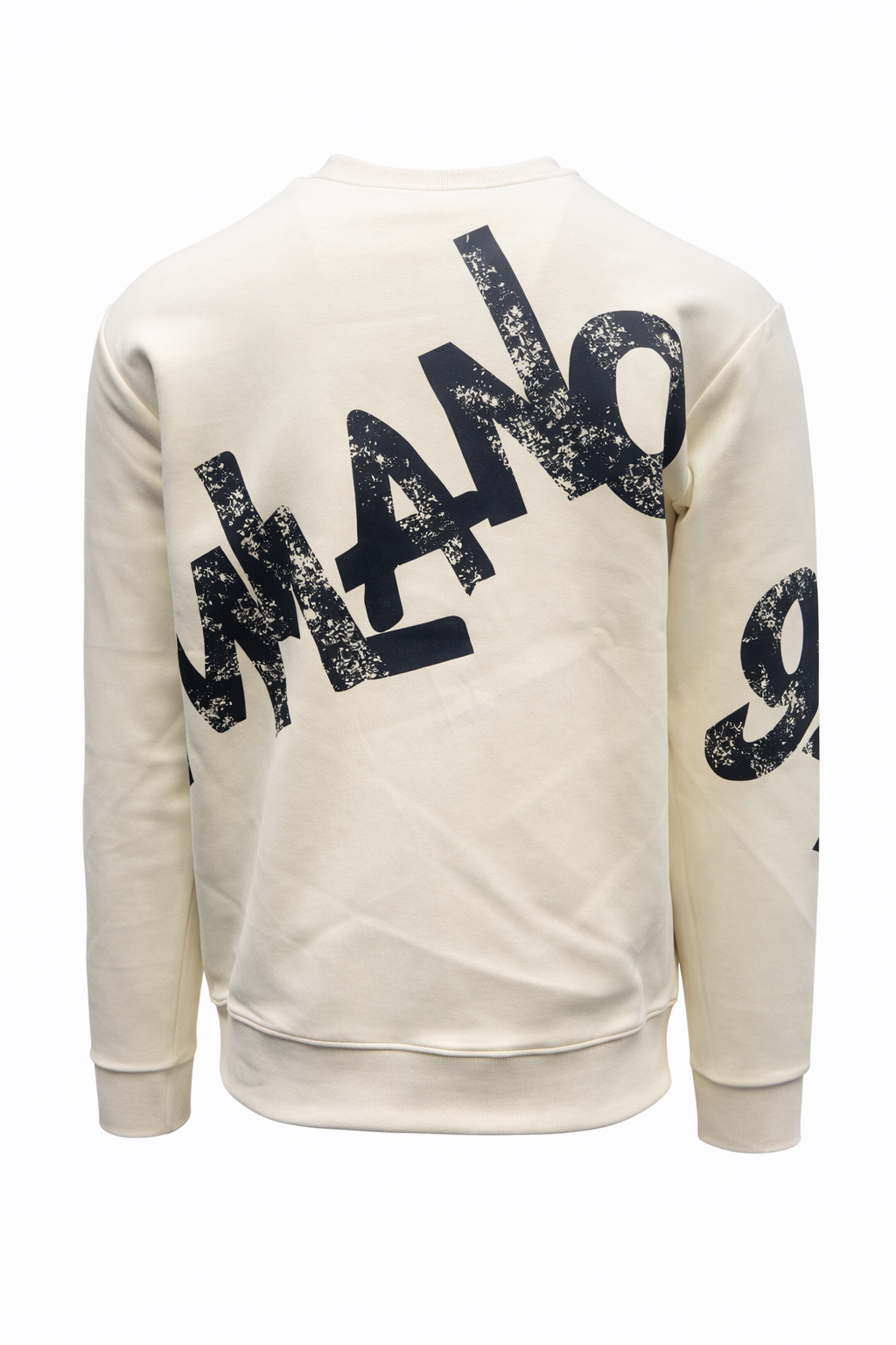 Vialli Mens Milano Sweatshirt In Cream