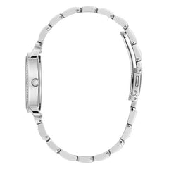 Guess Ladies CZ Silver Haley Watch