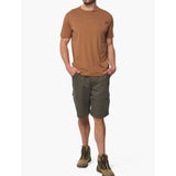 Jeep Mens Embroidery Icon T-Shirts In Brown