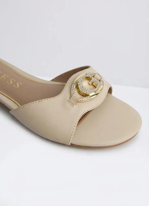 Guess Tashcy Ivory Sandals