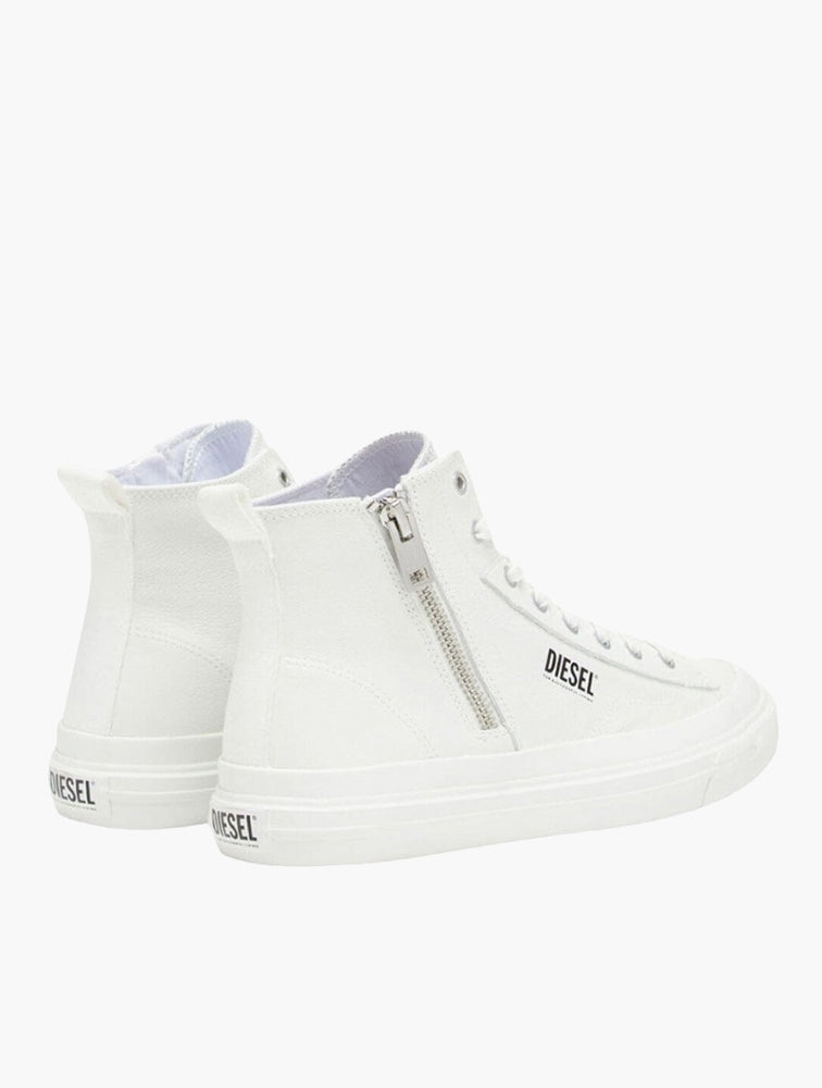 Diesel Mens Athos Mid Sneakers In White