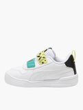 Puma Kids Multiflex SL Masked Hero Shoes In White & Navy