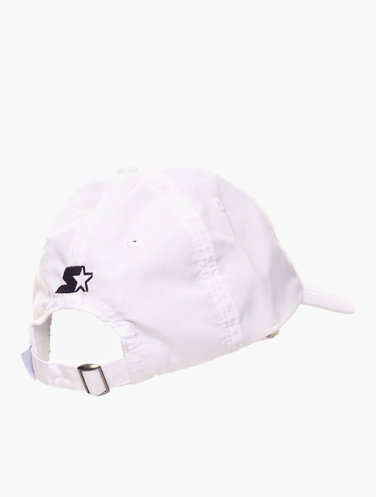 Starter Mens Metal Logo Cap In White