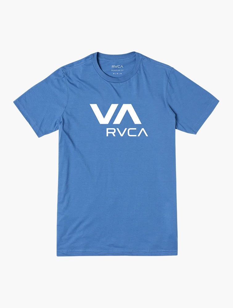 RVCA Boys Va RVCA T-Shirt In French Blue