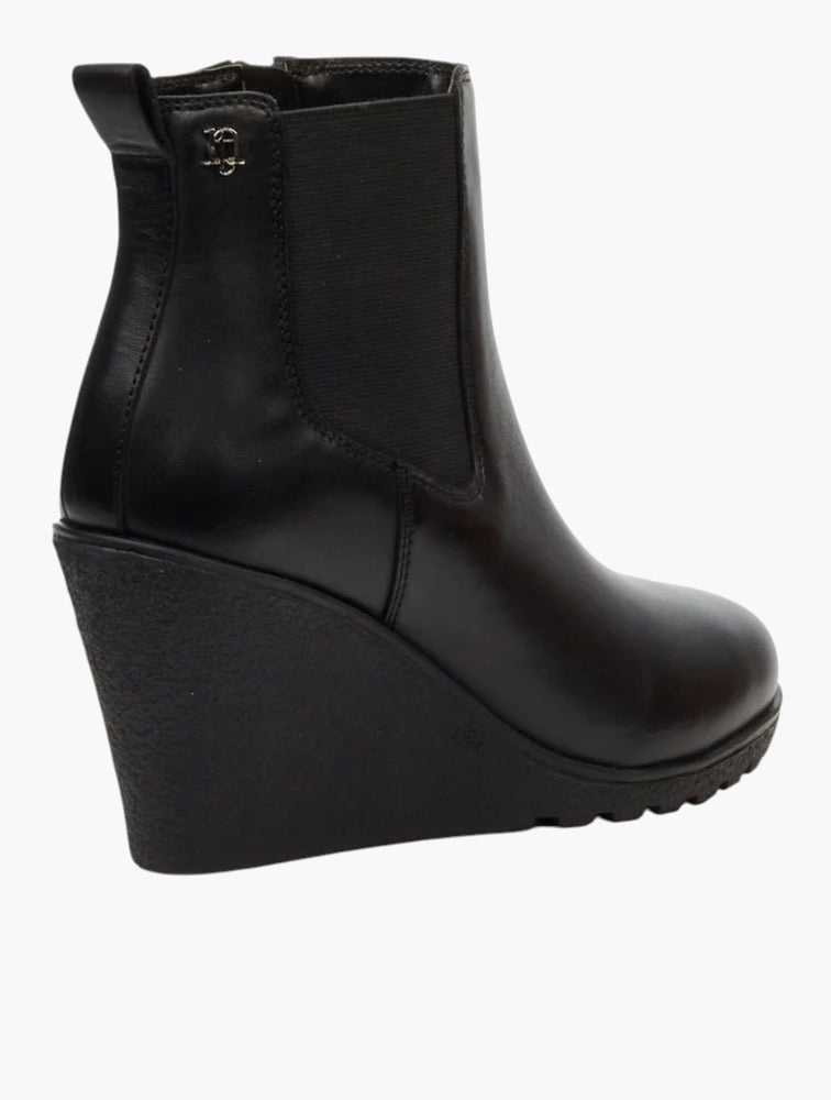Nicci Tyler Ladies Wylde 2 Leather Boots In Black