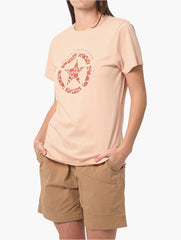 Jeep Womens Star T-Shirts In Pink