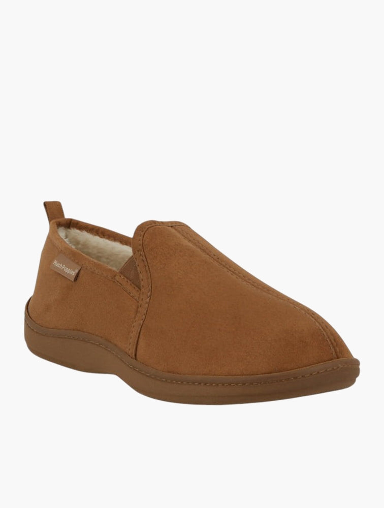 Hush Puppies Mens Chris Slippers  Tan