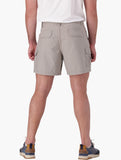 Jeep Mens Fixed Waistband Mountain Shorts In Grey