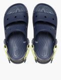 Crocs Kids Classic All-Terrain Sandals In Navy