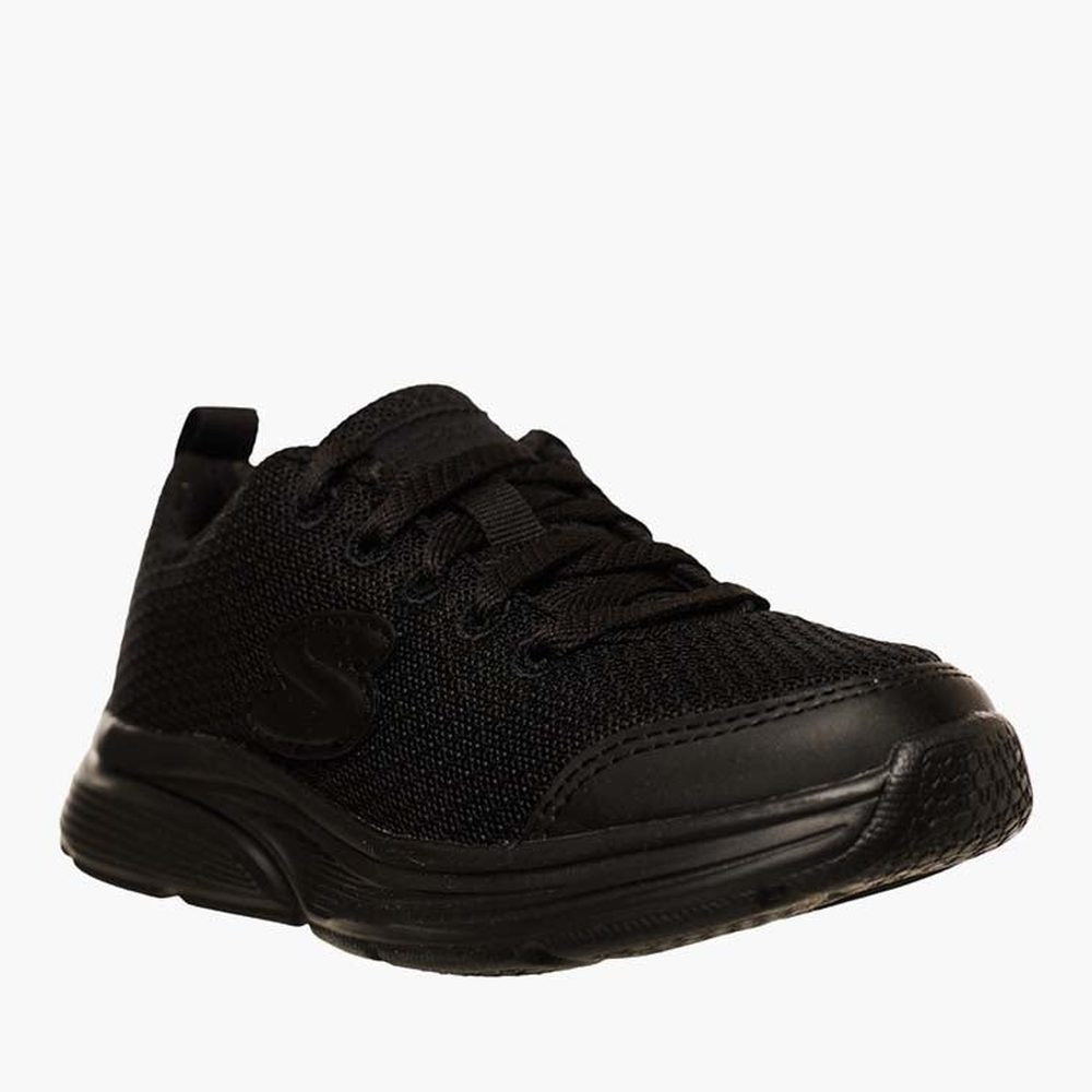 Skechers Boys Wavy Lites Blissful Wish Sneakers In Black