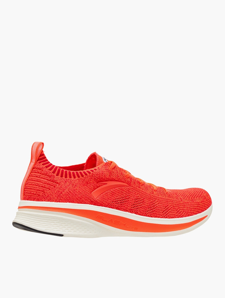 Anta Mens Running Shoes In Red & White