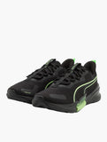 Puma Mens Pwrframe Tr 2 Shoes In Black & Lime