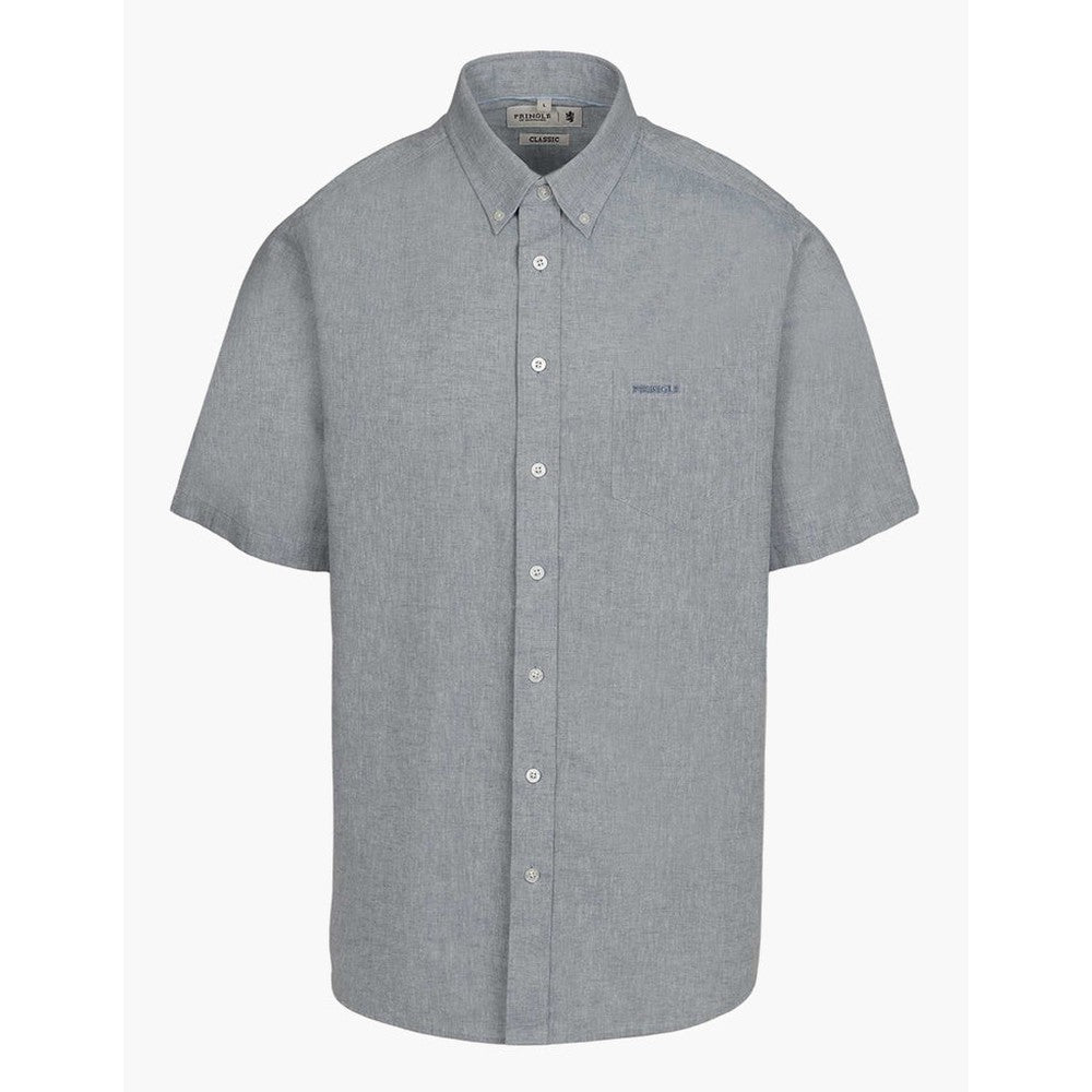 Pringle Barry Short Sleeve Classic Shirt In Blue
