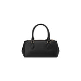 Guess Claudia Satchel Bag In Black