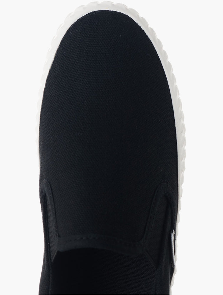 Tomy Womens Kierra BL Slip-On Bx Shoes In Black/White