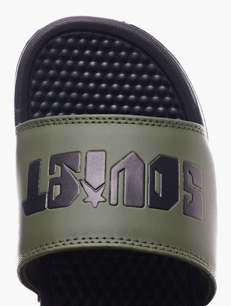 Soviet Boys Bahamas 23 Casual Sandals In Olive/Black
