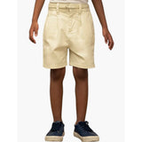 Polo Girls Ava Denim Short In Off White