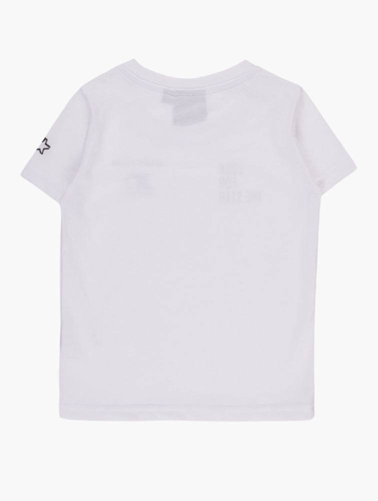 Starter Boys Look For the Star 2 Piece Set In White & Grey