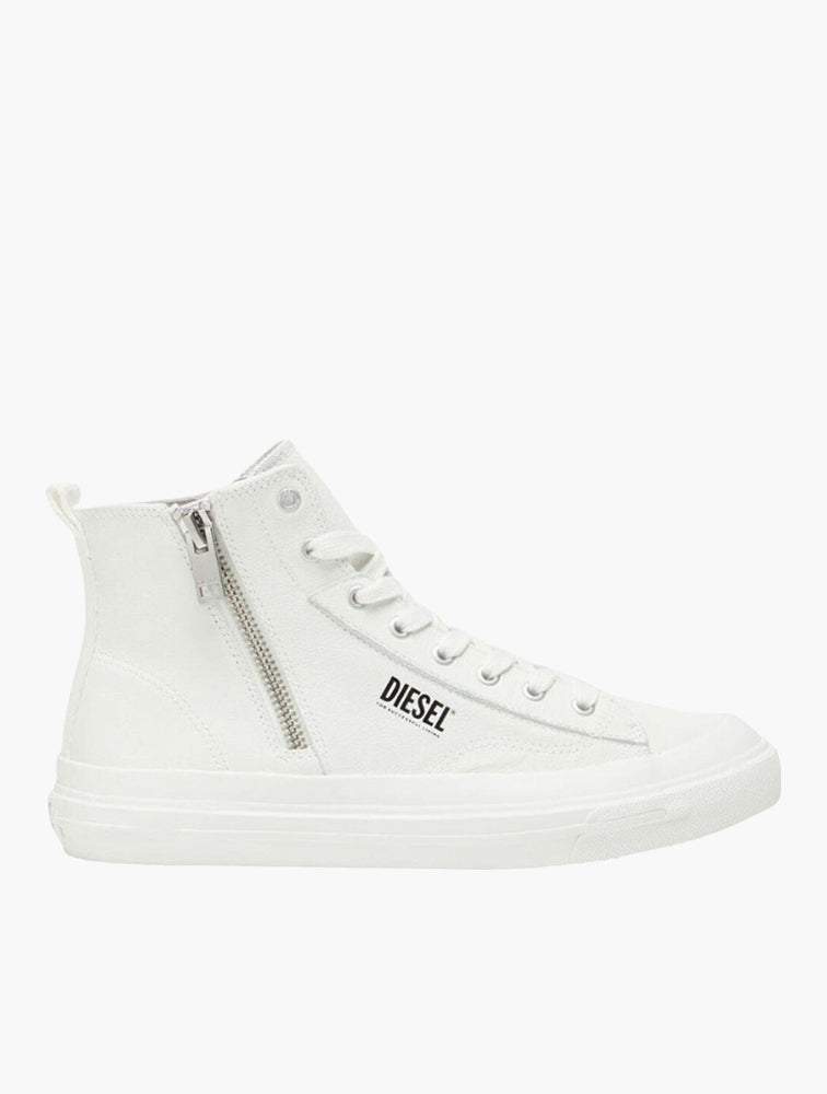 Diesel Mens Athos Mid Sneakers In White