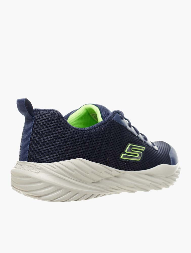 Skechers 403751L Kids Nitro Sprint Shoes Navy/Green