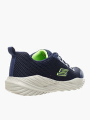 Skechers 403751L Kids Nitro Sprint Shoes Navy/Green