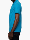 Polo Mens Essential Pique Golfer In Blue