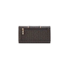 Guess Womens Emberly Slim Clutch In Natural