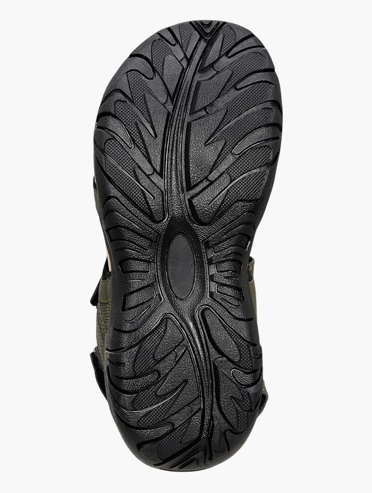 Jeem Mens Hurricane Adventure Sandals In Olive