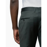 Polo Mens Custom Fit Trouser In Dark Green
