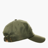 Polo Mens 6 Panel Metal Peak Cap In Olive