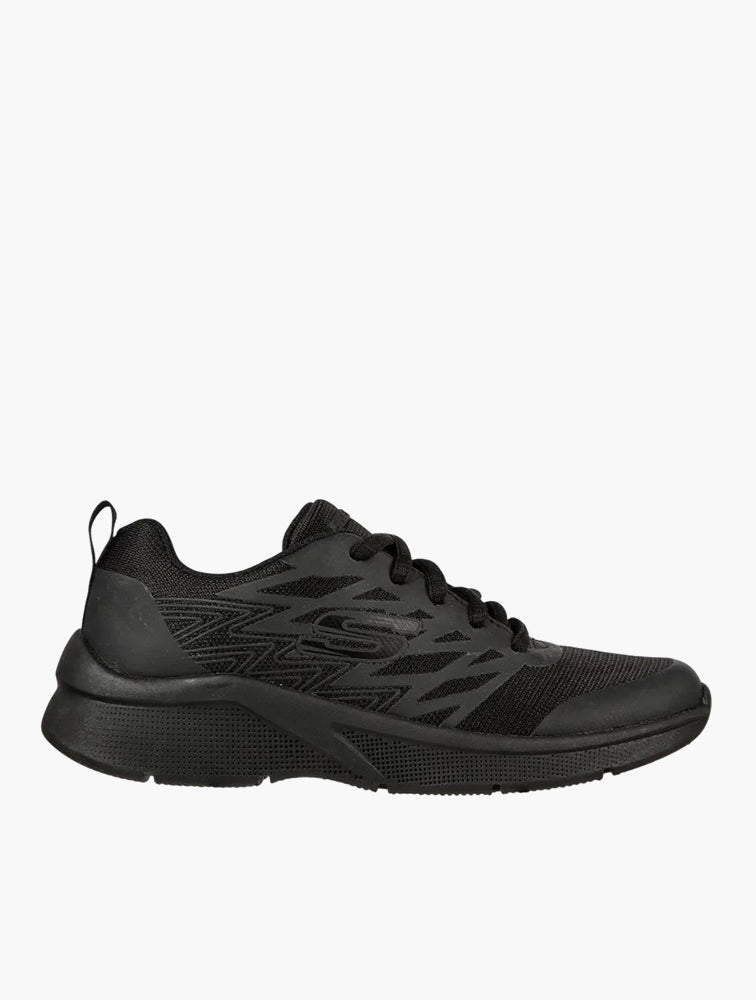 Skechers Boys Microspec Shoes In Black