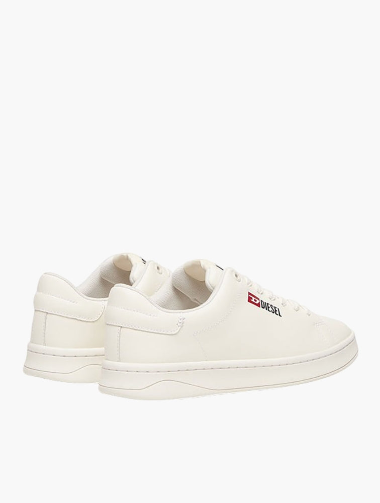 Diesel Mens S-Athene Low Sneakers In White