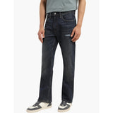 Levis Mens 527 Troy New 1 lim Bootcut Jeans In Dark Wash