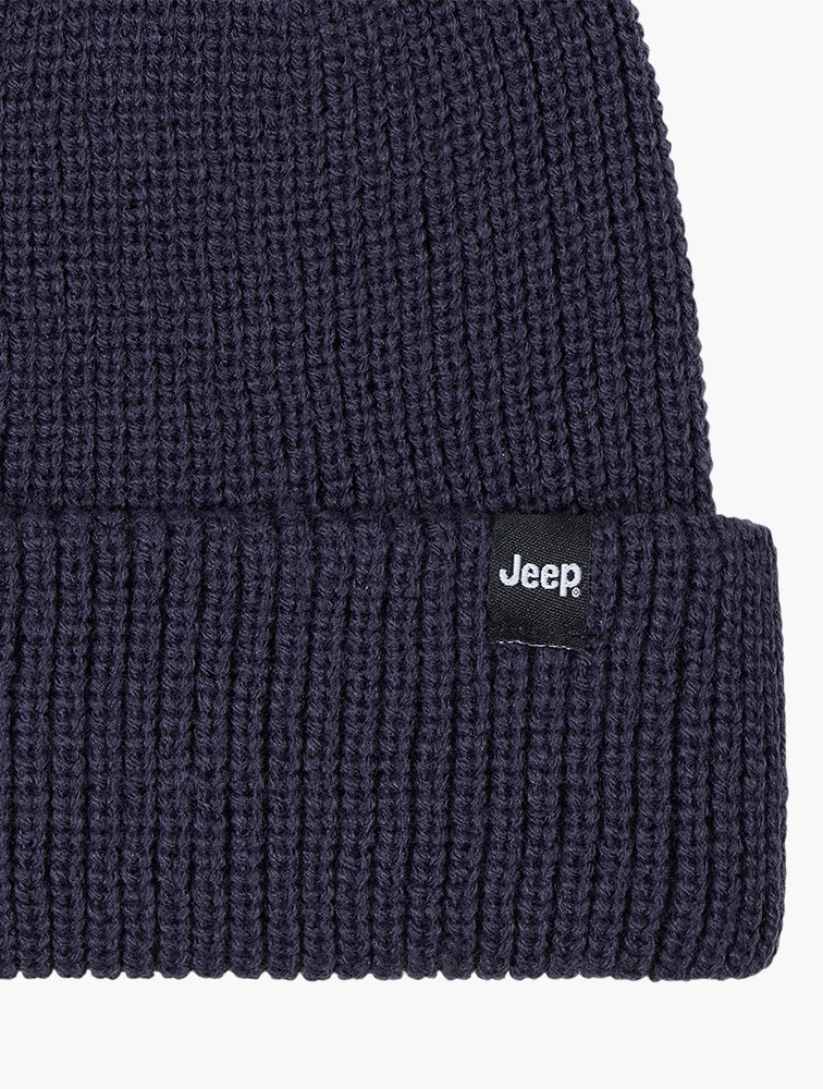 Jeep Unisex Micro Beanie In Navy