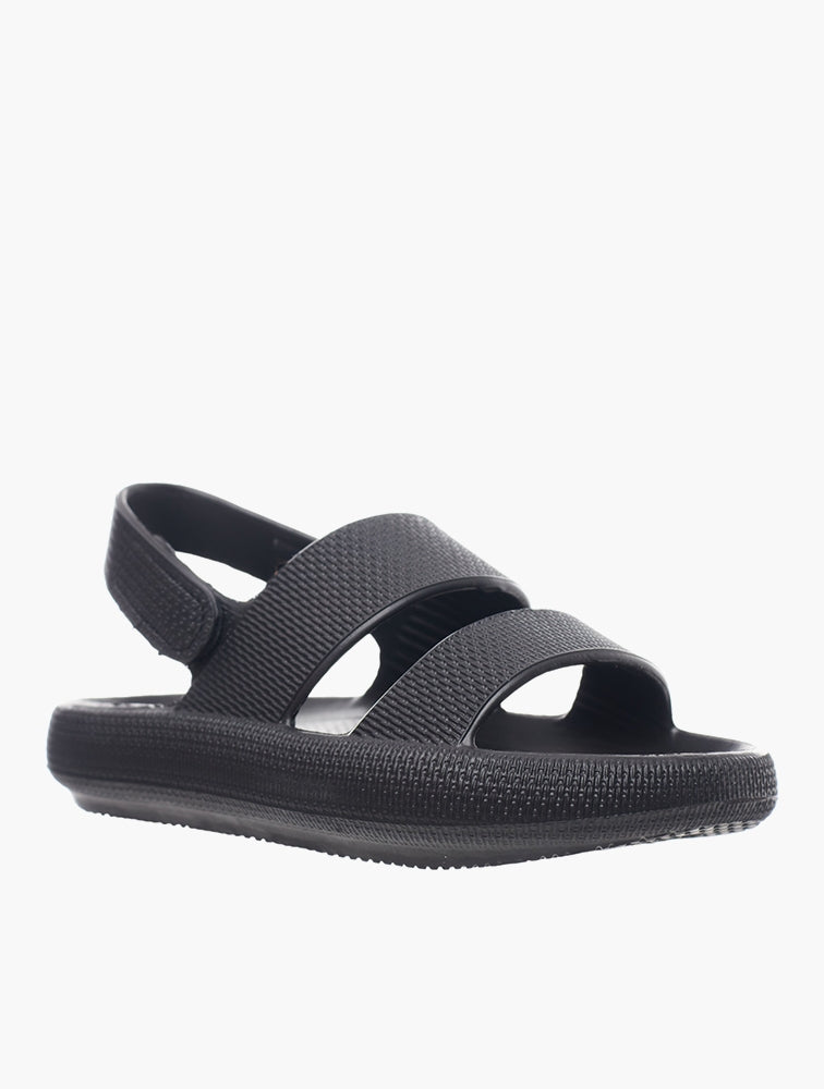 Hush Puppies Unisex Kids Sammy Sandals In Black
