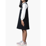 Polo Girls Terri Sleeveless Pinafore In Black