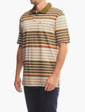 Jeep Yarndye Stripe Polo Golfer In Multi