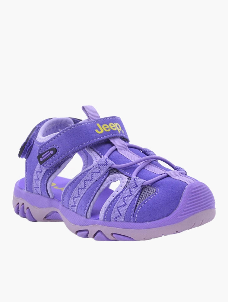 Jeep Fys22040 Kids Closed Toe Sandals Purple