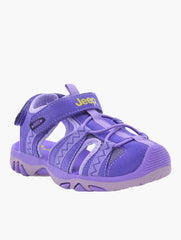 Jeep Fys22040 Kids Closed Toe Sandals Purple